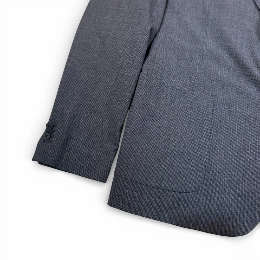 Banana‎ Republic Core Temp Blazer Mens 48L Slim Gray Wool Performance Jacket NWT